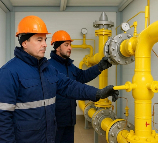 газ в дом под ключ в Пушкино